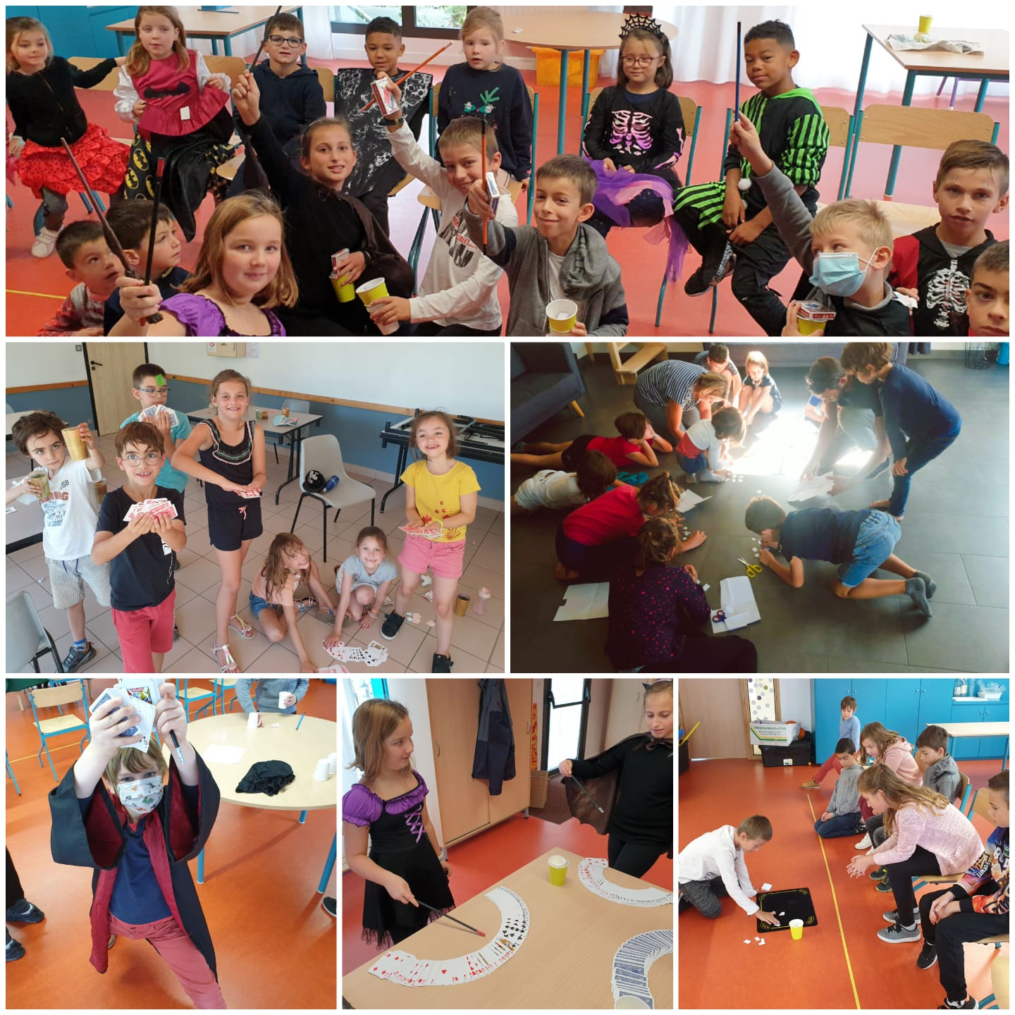 Ateliers d'apprentissage de la magie